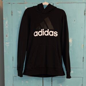 Adidas Men’s Black Hoodie with Logo